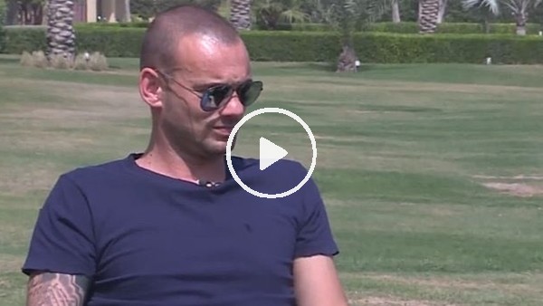 Sneijder: "Umarım Galatasaray yeniden başarıyı yakalar"