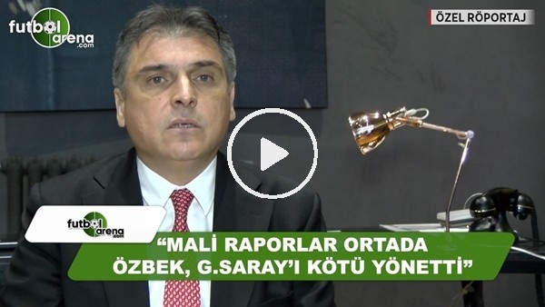 Ali Fatinoğlu: "Dursun Özbek, Galatasaray'ı Kötü yönetti"