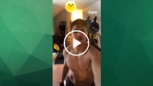 Alexis Sanchez'den spor sonrası paylaşım!