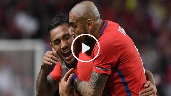 Marcos Bolados'un İsveç'e attığı gol