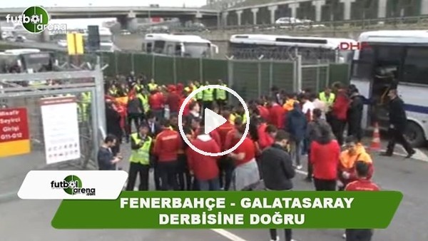 Galatasaray taraftarı, Türk Telekom Stadı önünde toplanıyor