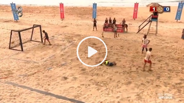 Survivor'da Ümit Karan'dan harika gol