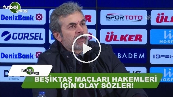 Aykut Kocaman'dan Beşiktaş maçının hakemleri Cüneyt Çakır ve Fırat Aydınus'a olay sözler