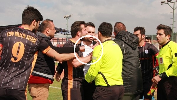 Bilecik'te olaylı maç