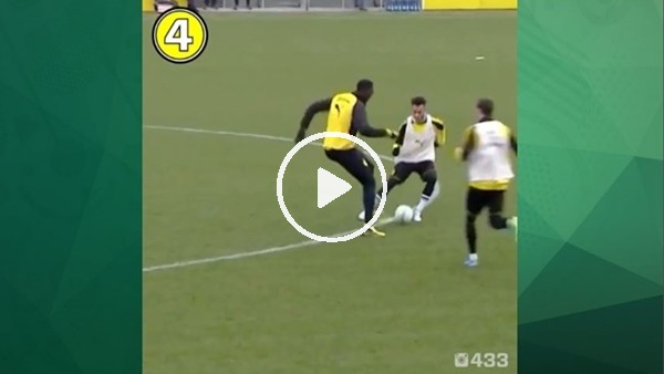 Usain Bolt'tan bacak arası çalım!