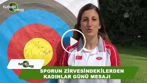 Sporun zirvesindekilerden 8 Mart Dünya Kadınlar Günü mesajı