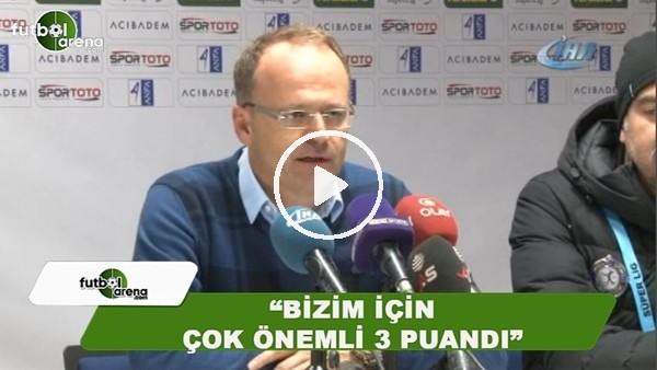 İrfan Buz: "Bizim için çok önemli 3 puandı"