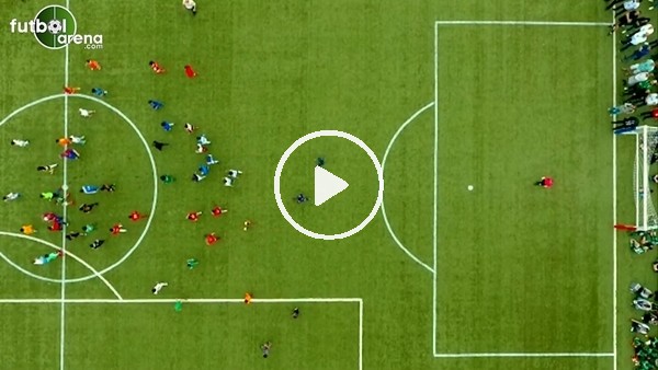 Alex, U12 İzmir Cup'ta 56 çocuğu geçip şutunu attı