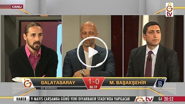 Adebayor'un kendi kalesine attığı golde GS TV!