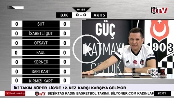 Ryan Babel'in Akhisarspor'a attığı golde BJK TV!