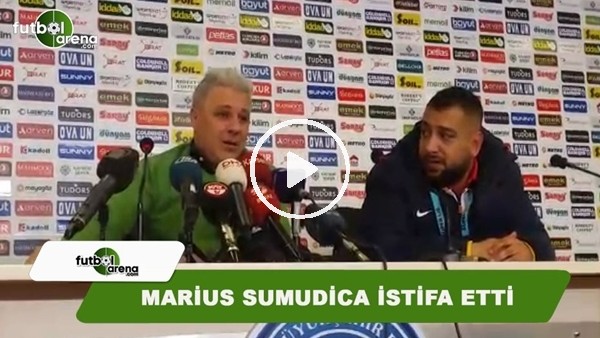 Marius Sumudica istifa etti