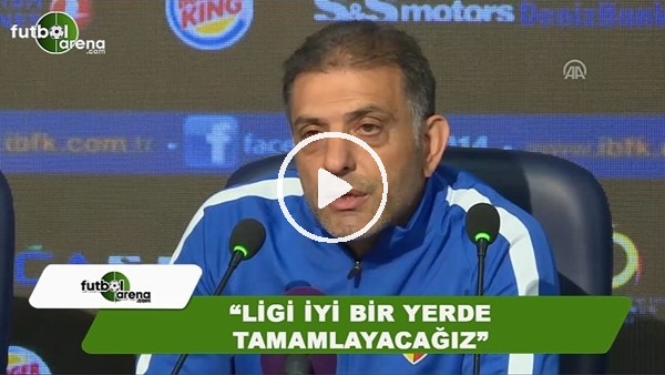 Hakan Ertürk: "Ligi iyi bir yerde tamamlayacağız"