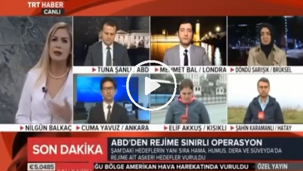 ABD Suriye'yi vurdu! ABD'den son bilgiler