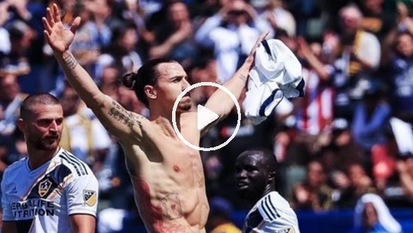 Zlatan Ibrahimovic, ilk maçında 2 gol birden attı