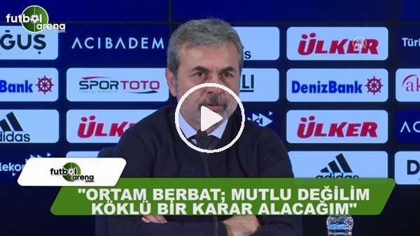 Aykut Kocaman: "Ortam berbat, kendimle ilgili köklü bir karar alacağım"