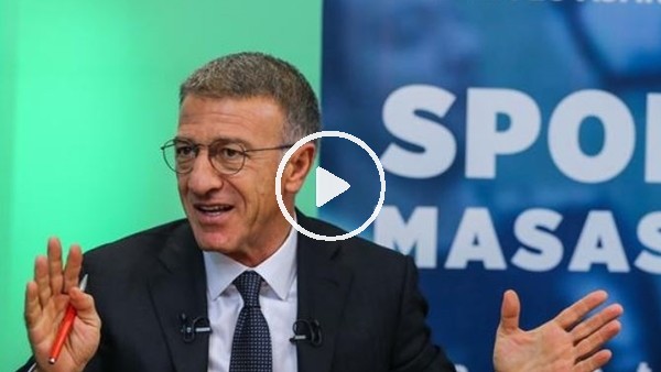 Ahmet Ağaoğlu, AA Spor Masası'na konuk oldu