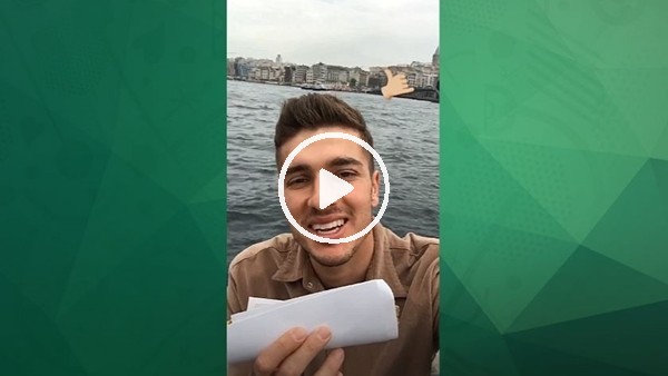 Roman Neustadter'in mısır keyfi! "Afiyet olsun abiler ve ablalar"