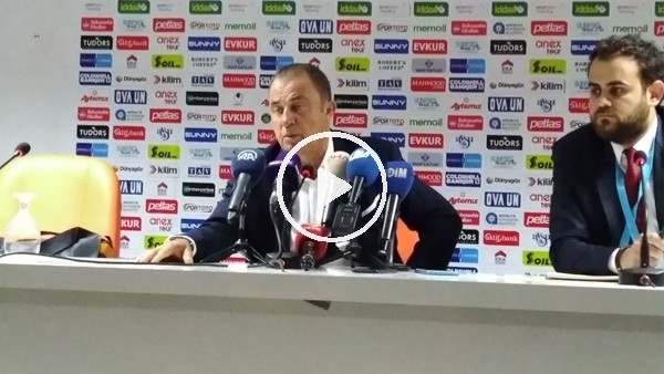 Fatih Terim'in Alanyaspor maçı sonrası açıklamaları