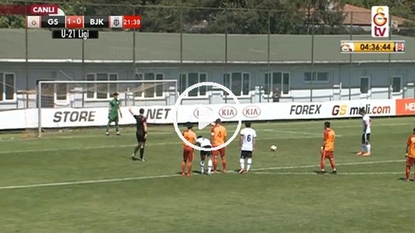 Batuhan Ahmet Şen'in Beşiktaş derisinde kurtardığı penaltı