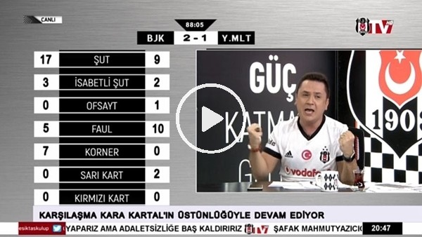 Ricardo Quaresma'nın frikik golünde BJK TV!
