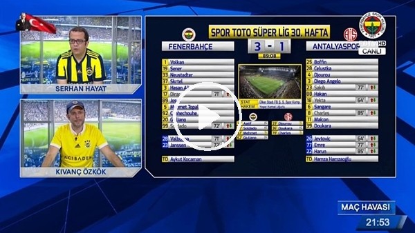 Valbuena'nın şık golü FB TV spikerlerini coşturdu!