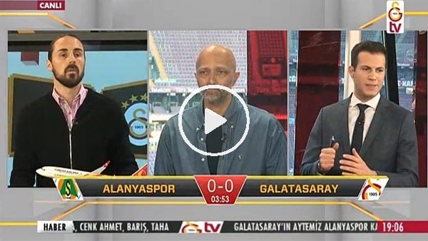 Gomis'in Alanyaspor'a attığı golde GS TV!
