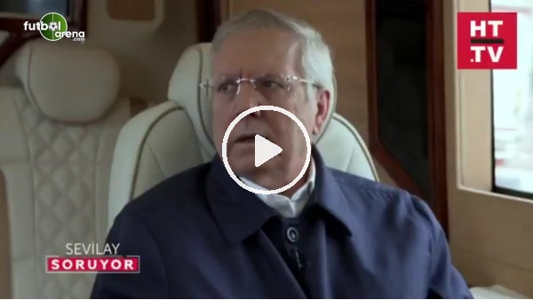 Aziz Yıldırım'ın duygusal anları! Gözleri doldu