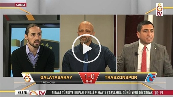 Gomis'in Trabzonspor'a attığı golde GS TV!