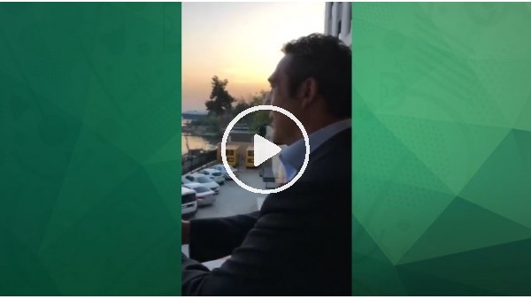 Ali Koç'a Tuzla'da coşkulu karşılama