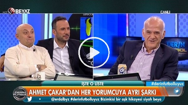 Ahmet Çakar'dan Sinan Engin ve Ertem Şener'e motivasyon müziği