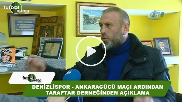 Olaylı maçın ardından taraftar derneğinden açıklama