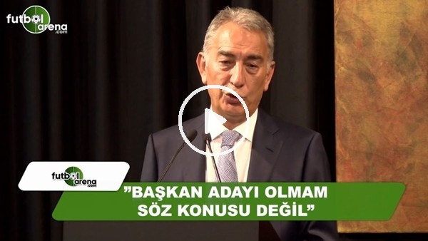 Adnan Polat: "Başkan adayı olmam söz konusu değil"