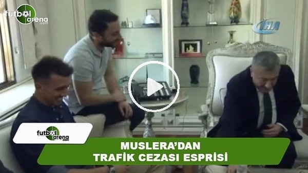 Muslera'dan trafik cezası esprisi