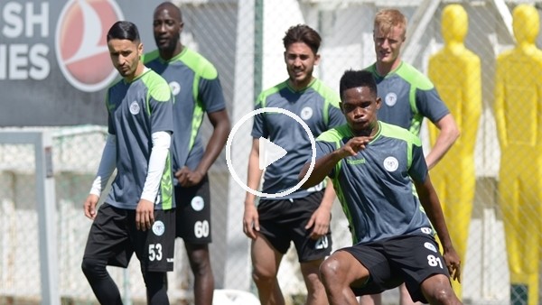 Konyaspor taktik çalıştı