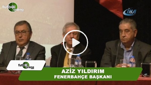 Aziz Yıldırım: "Alex''i bu kadar büyütmeyin"