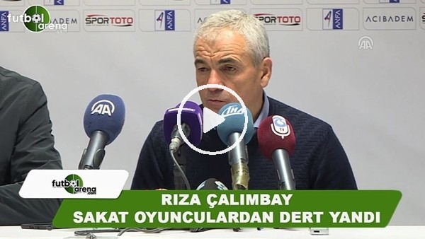 Rıza Çalımbay sakat oyunculardan dert yandı