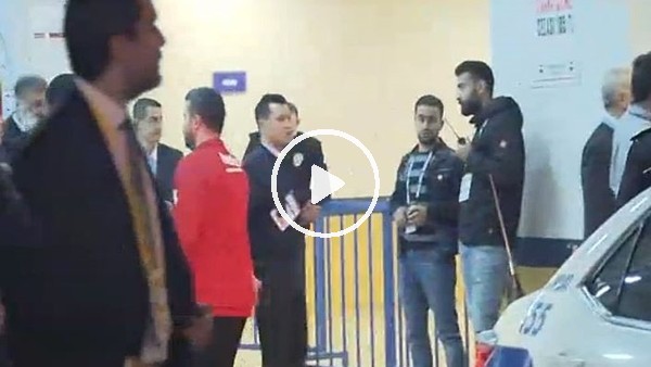 Olaylı derbi sonrası Beşiktaş kafilesi Fenerbahçe Stadından ayrıldı