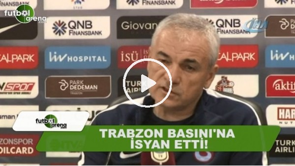 Rıza Çalımbay'dan basına isyan! "Bunu yazmıyorlar"