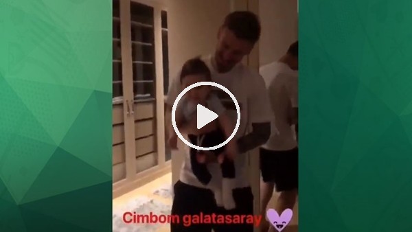 Serdar Azizin eşi Tuğçe Aziz: "Yerli Ramos, oğluna Galatasaray marşı dinletiyor"