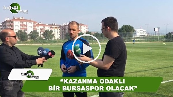 Bursaspor'un yeni teknik direktörü Mustafa Er: "Kazanma odaklı bir Bursaspor olacak"
