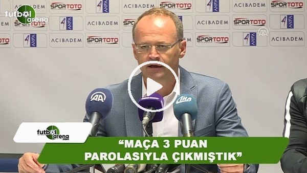 İrfan Buz: "Maça 3 puan parolasıyla çıkmıştık"