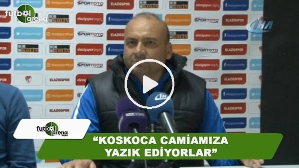 Mustafa Uğur: "Koskoca camiazmıza yazık ediyorlar"