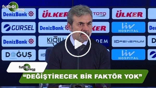 Aykut Kocaman'dan Valbuena sorusuna cevap! "Değiştirecek bir faktör yok"