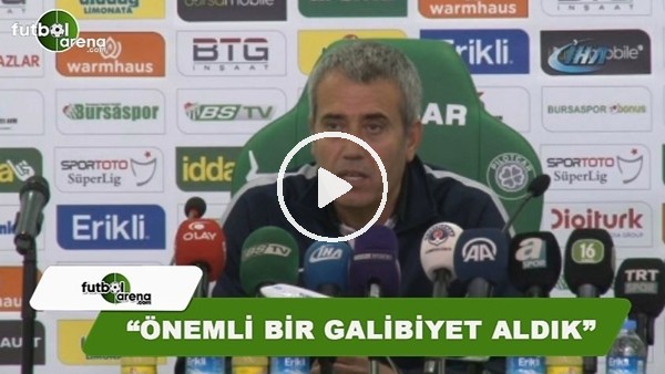 Kemal Özdeş: "Önemli bir maç kazandık"