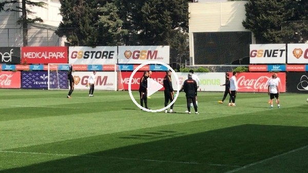 FutbolArena, Galatasaray antrenmanında (12 Nisan 2018)