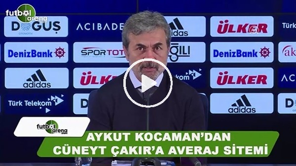 Aykut Kocaman'dan Beşiktaş derbisinde Cüneyt Çakır'a ikili averaj sitemi