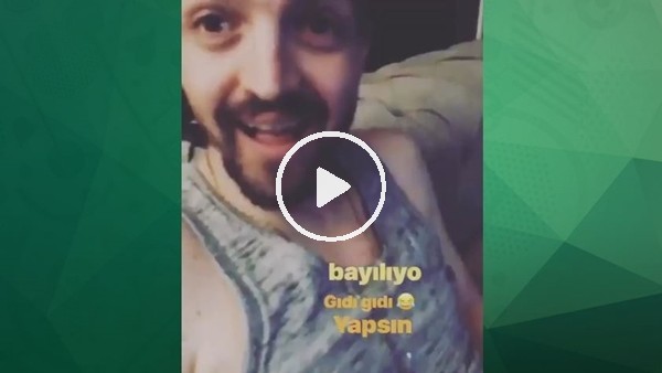 Şükran Ovalı eşi Caner Erkin'i gıdıklarsa...