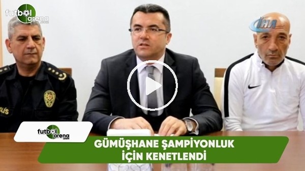 Gümüşhane şampiyonluk için kenetlendi