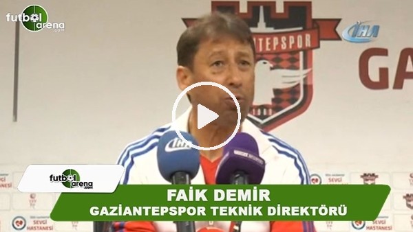 Faik Demir: "Kazandığımız topları iyi değerlendiremedik"