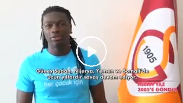 Gomis'ten 23 Nisan mesajı
